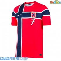 Camisa de time de futebol Noruega Alexander Sorloth #7 Replicas 1º Equipamento Mundo 2026 Manga Curta